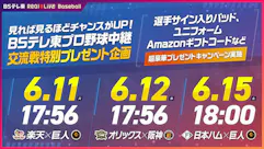 BSテレ東プロ野球中継 交流戦特別プレゼント企画