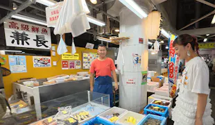 イチバで朝呑み